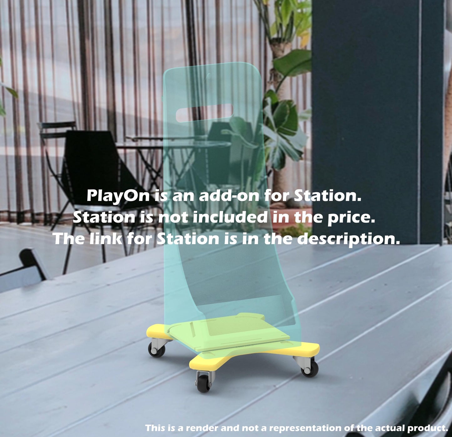 G-Tube Station™ PlayOn | Wheeled Add-On for G-Tube Station | Compatible with Infinity MOOG, Kangaroo Joey & OMNI Station