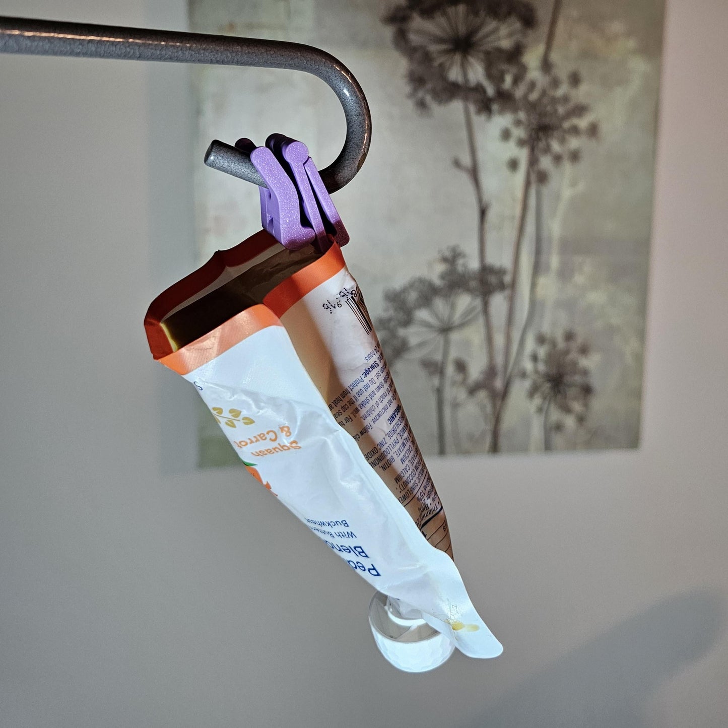 G-Tube Station™ Pouch Clip Kate Farms | Feeding Bag Hanging and Securing Clamp | 2-Pack