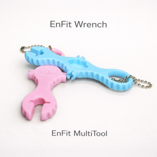 G-Tube Station™ Multitool | Tube & Cap Removal Tool for Feeding Pumps | 2-Pack | Compatible with ENFit System