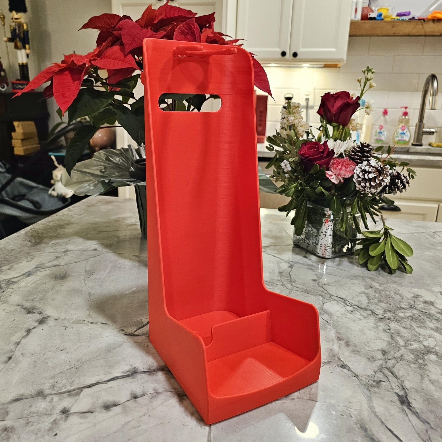 G-Tube Station™ | Feeding Pump Holder Stand with Syringe Clip | 500ml & 1000ml Bags | Compatible with Kangaroo Joey