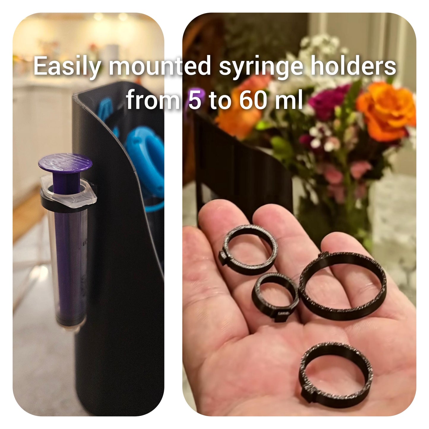 G-Tube Station™ | Feeding Pump Holder Stand with Syringe Clip | 500ml & 1200ml Bags | Compatible with Infinity MOOG